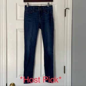 Joe’s Jeans Skinny Ankle Jean. Dark Denim Wash. Size 24. Great condition!